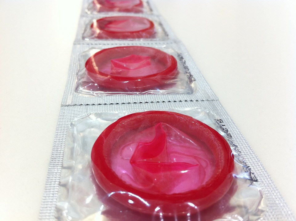kondomer, røde, sikker sex